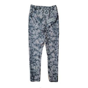 NEW Evolution and Creation Sofia Legging S Women's Pants Gray Tie Dye Stretch